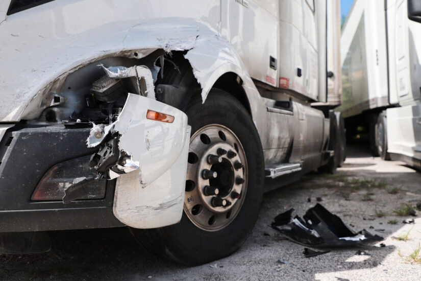 Photo of Damaged Truck