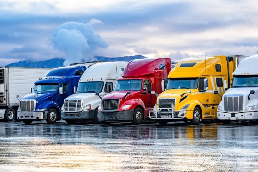 Photo of trucks